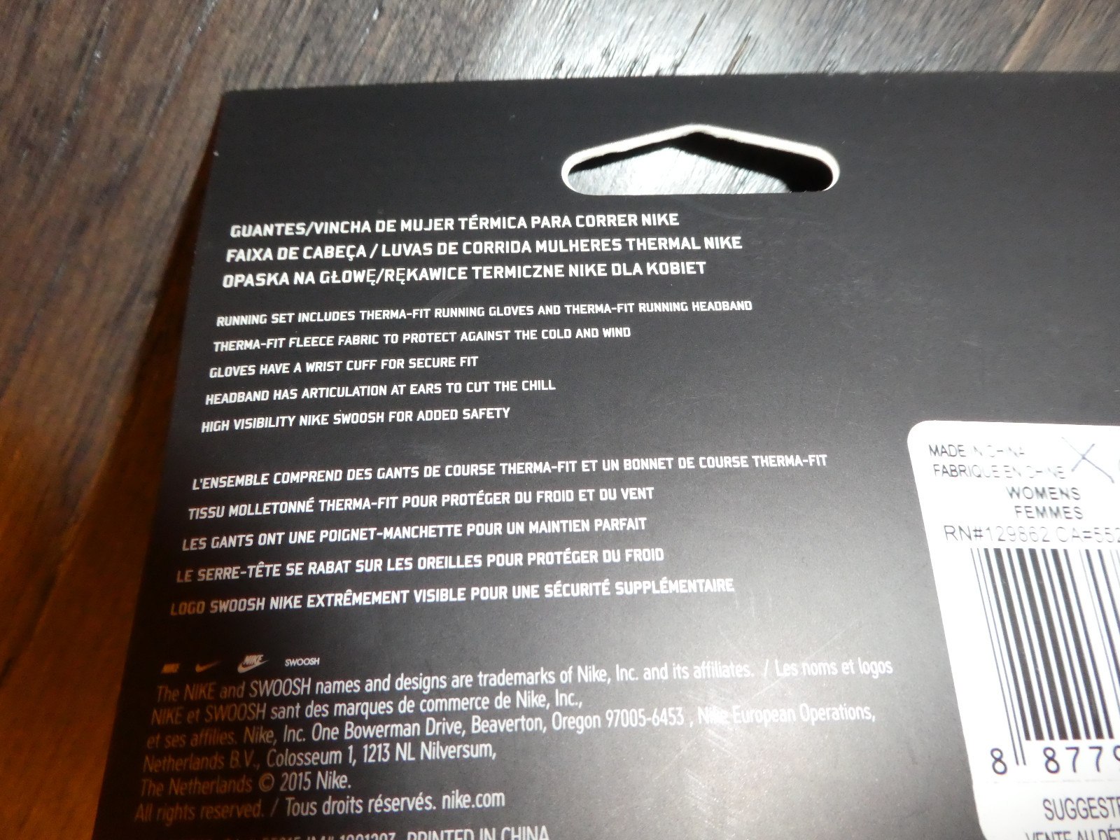 guantes nike mujer 2015