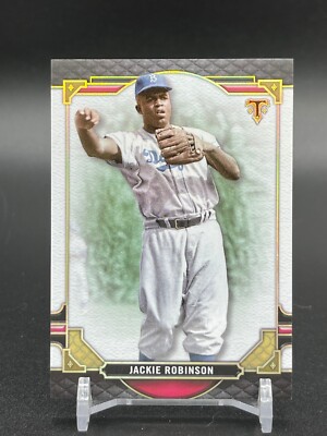 2022 Topps Triple Threads Jackie Robinson Premium Base - Brooklyn Dodgers READ