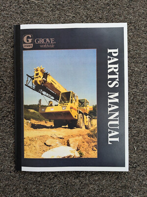 Grove AMZ36E AMZ46E Aerial Boom Lift Work Platform Parts Catalog Manual