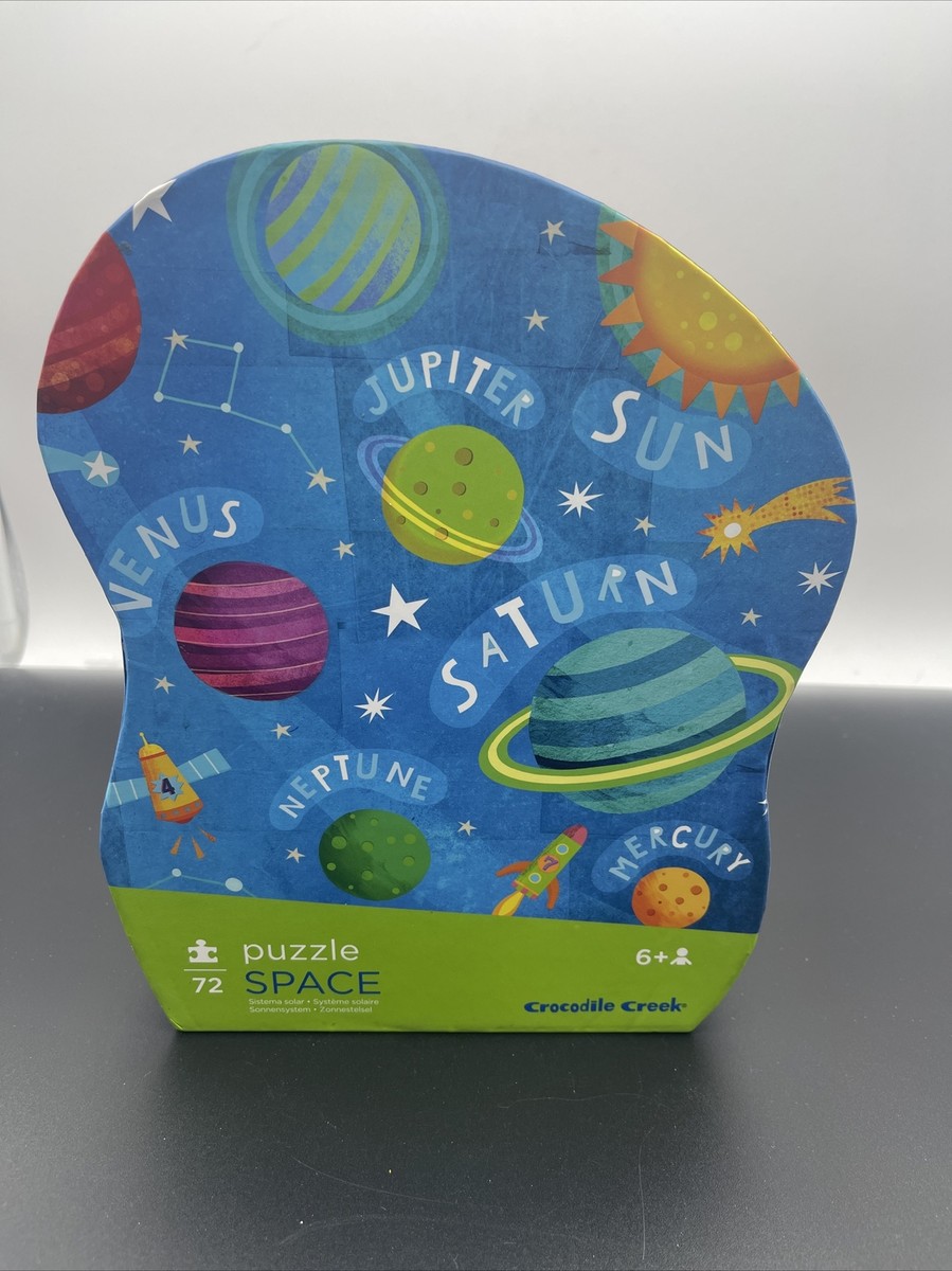 SPACE PUZZLE 72 PIECE BY CROCODILE CREEK AGE 6+