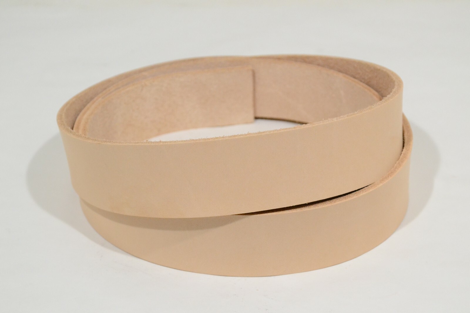 Leather Belt Blank - Natural Veg Tan - 8-9 oz, 48