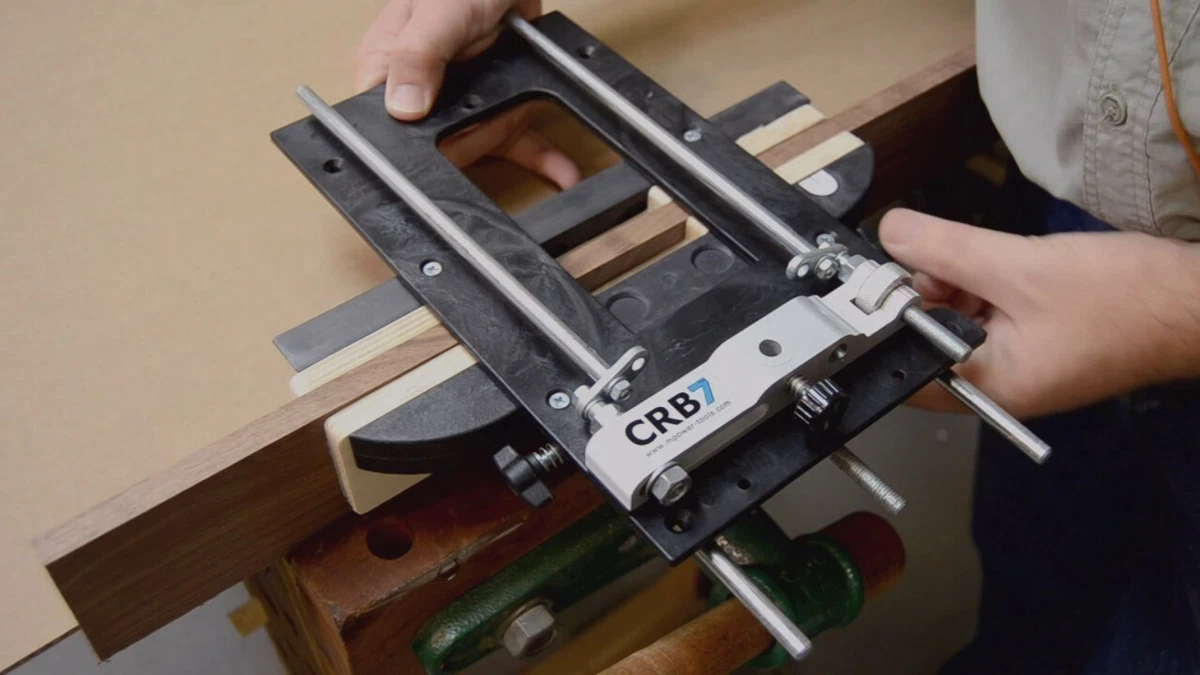 Router on sale mortise jig