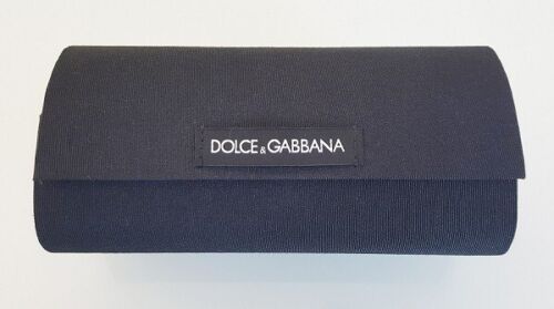 Dolce & Gabbana Fodero Occhiali Astuccio Small Nero Custodia - Imagen 1 de 1