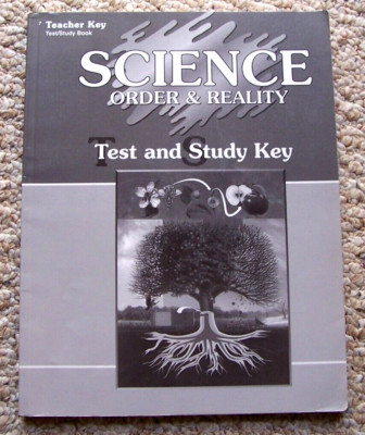 Abeka Science Order & Reality Test and Study Key 7th grade | eBay