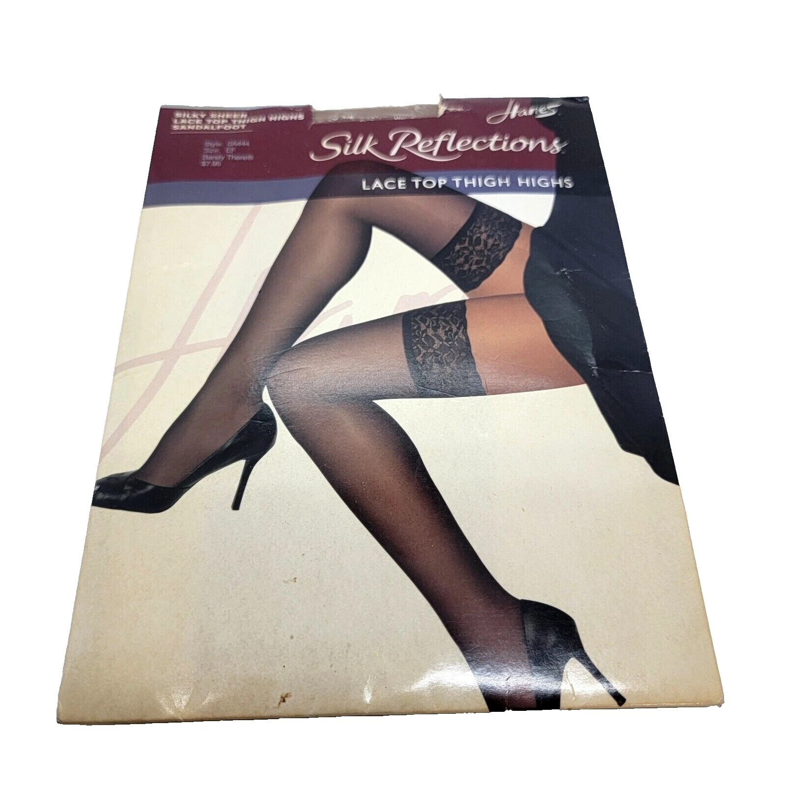 Hanes 100% Silk Stockings & Thigh-Highs for Women