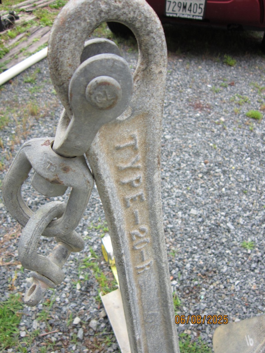 Vintage Folding 20-R Northill Utility Seaplane Anchor Collapsable