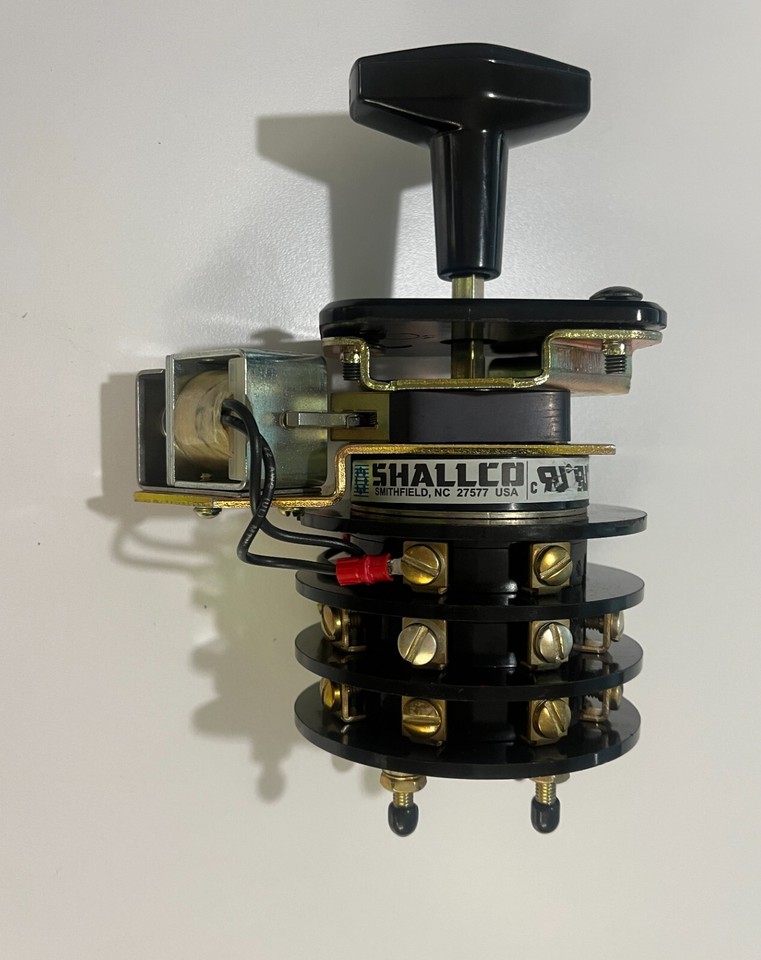 Shallco Lock Out Relay Rotary Switch 7602B Series 26 | eBay