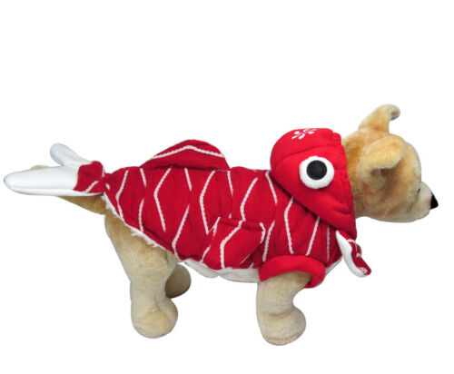 Pet Dog Cats Goldfish Pattern Coat Cute Cartoon Pet Costume Winter Warm Puppy - Picture 1 of 6