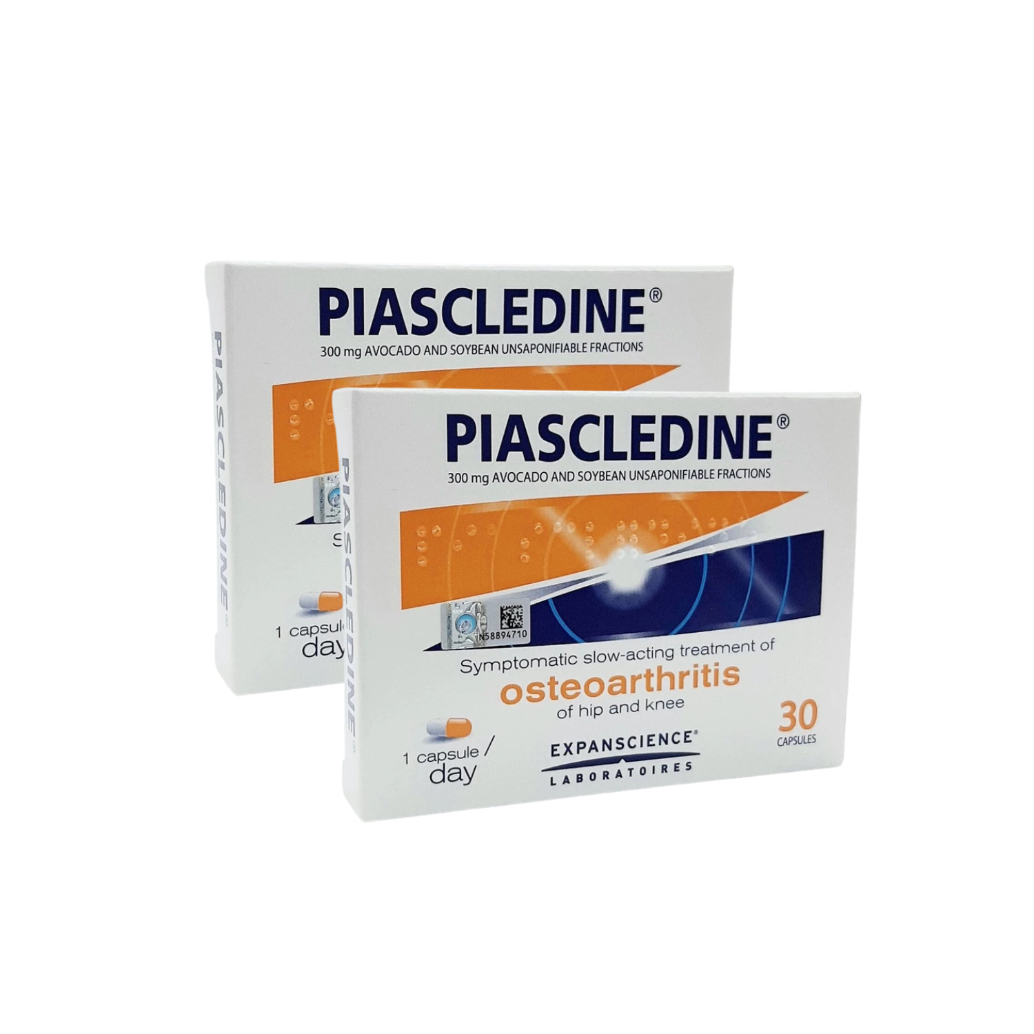 2 X Piascledine 300mg 30`s Capsules Anti rheumatic Osteoarthritis Joint Pains