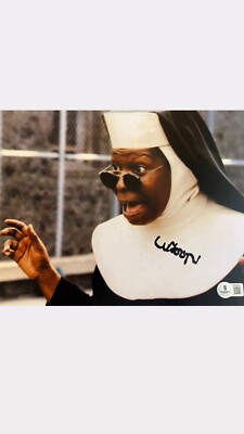 Whoopi Goldberg 8x10 Signed Photo Authenticated