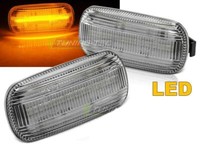 Paar LED Repeater Blinker FüR Audi A4 B6 Von 2001 Bis 2004 Weiß - 31826771