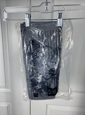 Ladies High Waist Yoga Pants Size Small Gray