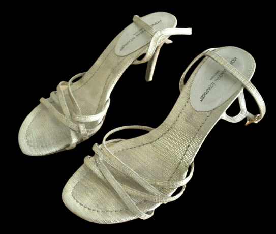 KONSTANTIN STARKE Sandalen Heels gold metallic Damen Schuhe 38