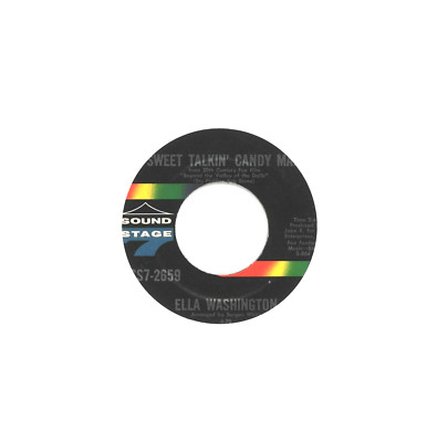 Ella Washington - Sweet Talkin' Candy Man - US Sound Stage 7 Records 7 Inch - Ex