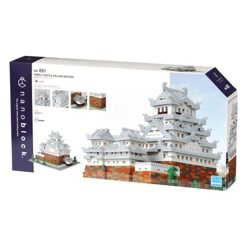 Kawada Nanoblock Himeji Castle Deluxe Edition NB-051 - Image 4 of 4