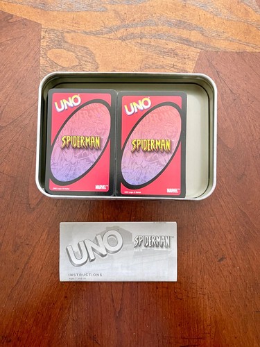 Vintage 2002 Sababa Toys Marvel Spider-Man Special Edition Uno Card Game - Picture 5 of 6