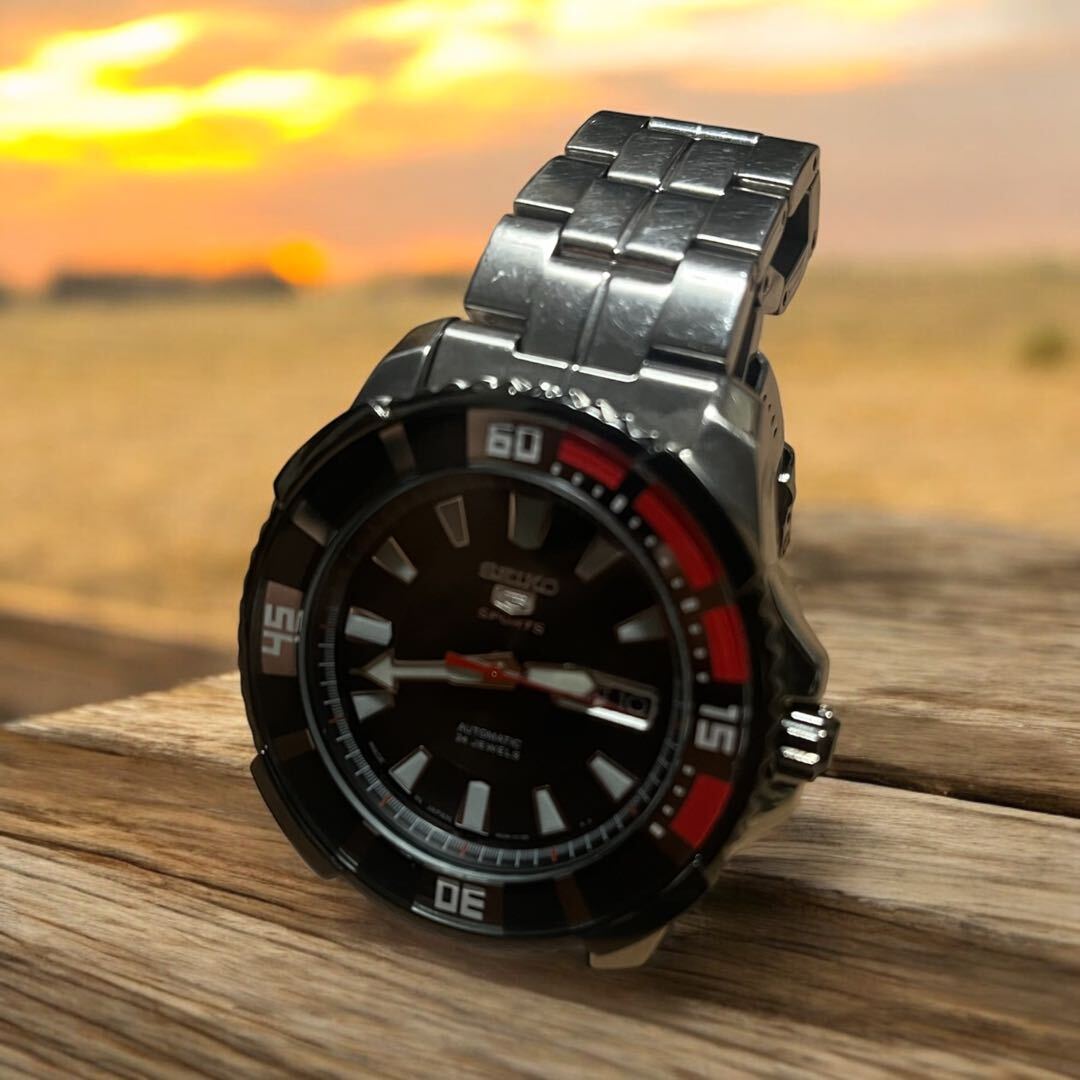 Seiko Five 4R36-00S0 Analog Automatic Men Seiko 5 Sports Seiko Five 4R36-00S0 Analog Automatic Men Seiko 5 Sports