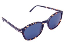 Occhiali Da Sole Uomo TOM FORD JAYSON TF1020 52A Tartaruga Marrone Grigio Nero