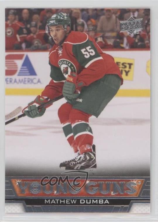 2013-14 Upper Deck Young Guns Matt Dumba Mathew Dumba #231 Rookie RC 13o2