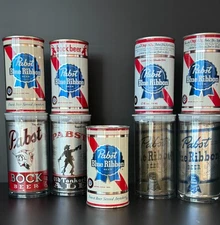 Pabst Blue Ribbon Flat Top Beer Can 111 - 40  . . . . .  ONLY (1) CAN