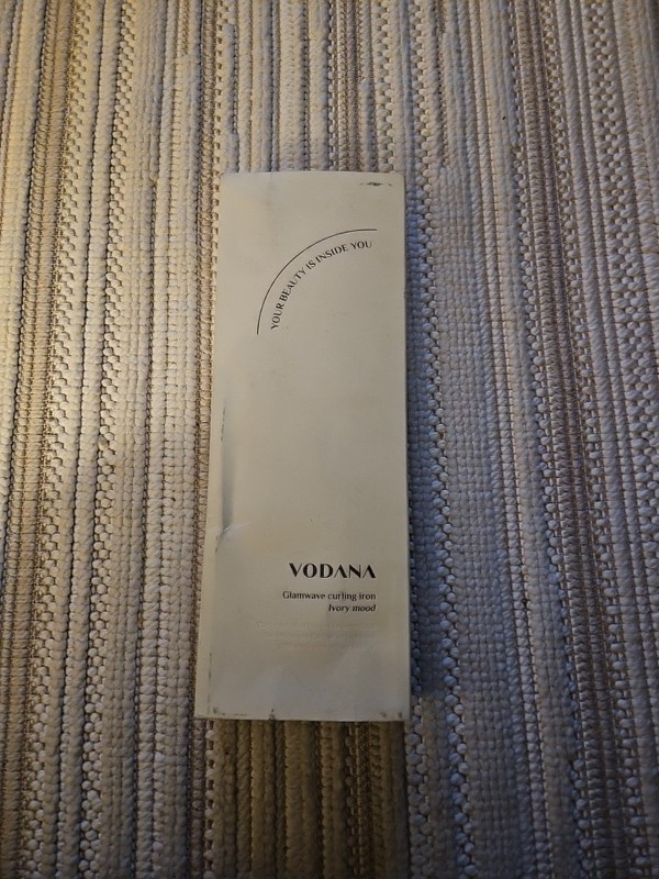 Vodana Glam Wave Curling Iron 36mm Ivory Mood K-Beauty / Express