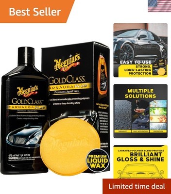 Professional-Grade Gold Class Carnauba Plus Wax Kit for Glossy, Durable Finish