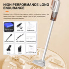 Akku Handstaubsauger 3 in 1 Akku Staubsauger Beutellos Kabellos Vakuum mit Kabel