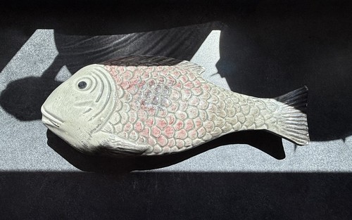 Ceramic Fish Figure or Pendant Crafting Large Mosaic Windchimes Home Decor G1 - Picture 3 of 11