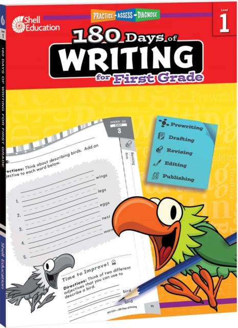 180 Days Writing for First Grade by Jodene Smith PAPERBACK 9781425815240