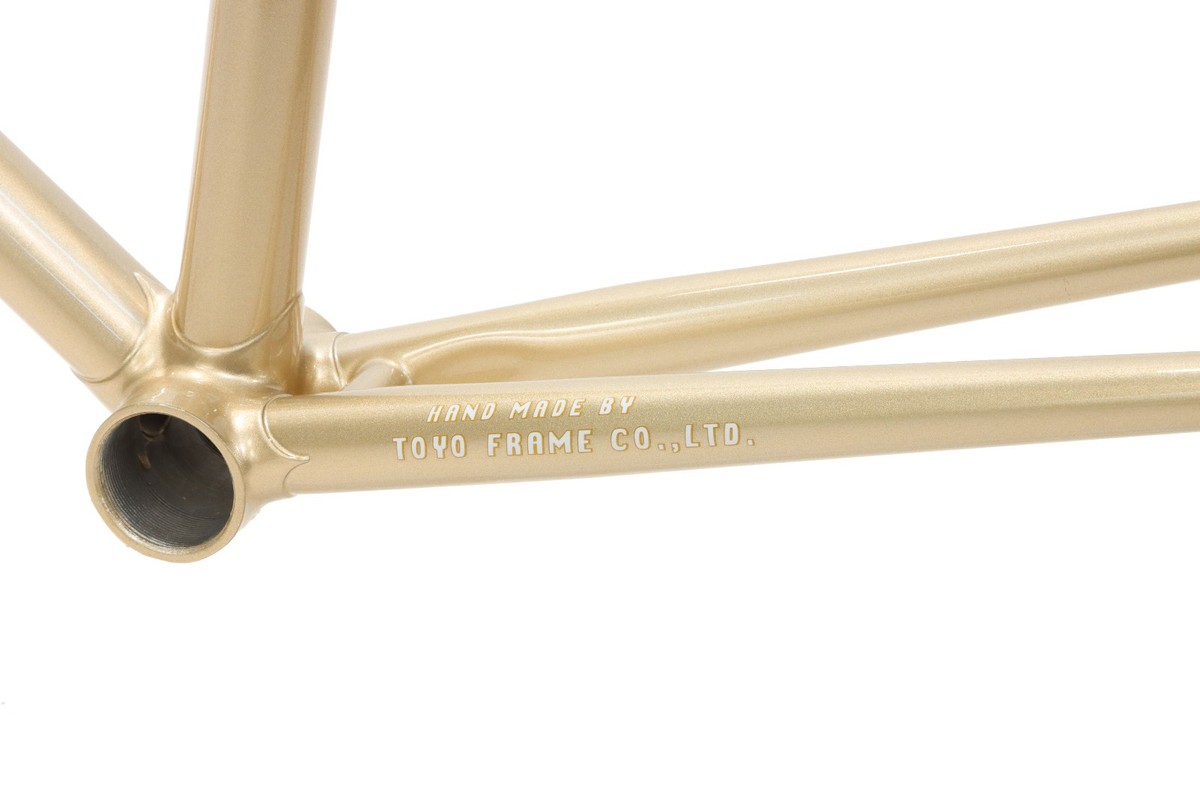 Toyo Deluxe Track Fixed Gear Frameset Gold 49cm Kaisei 022