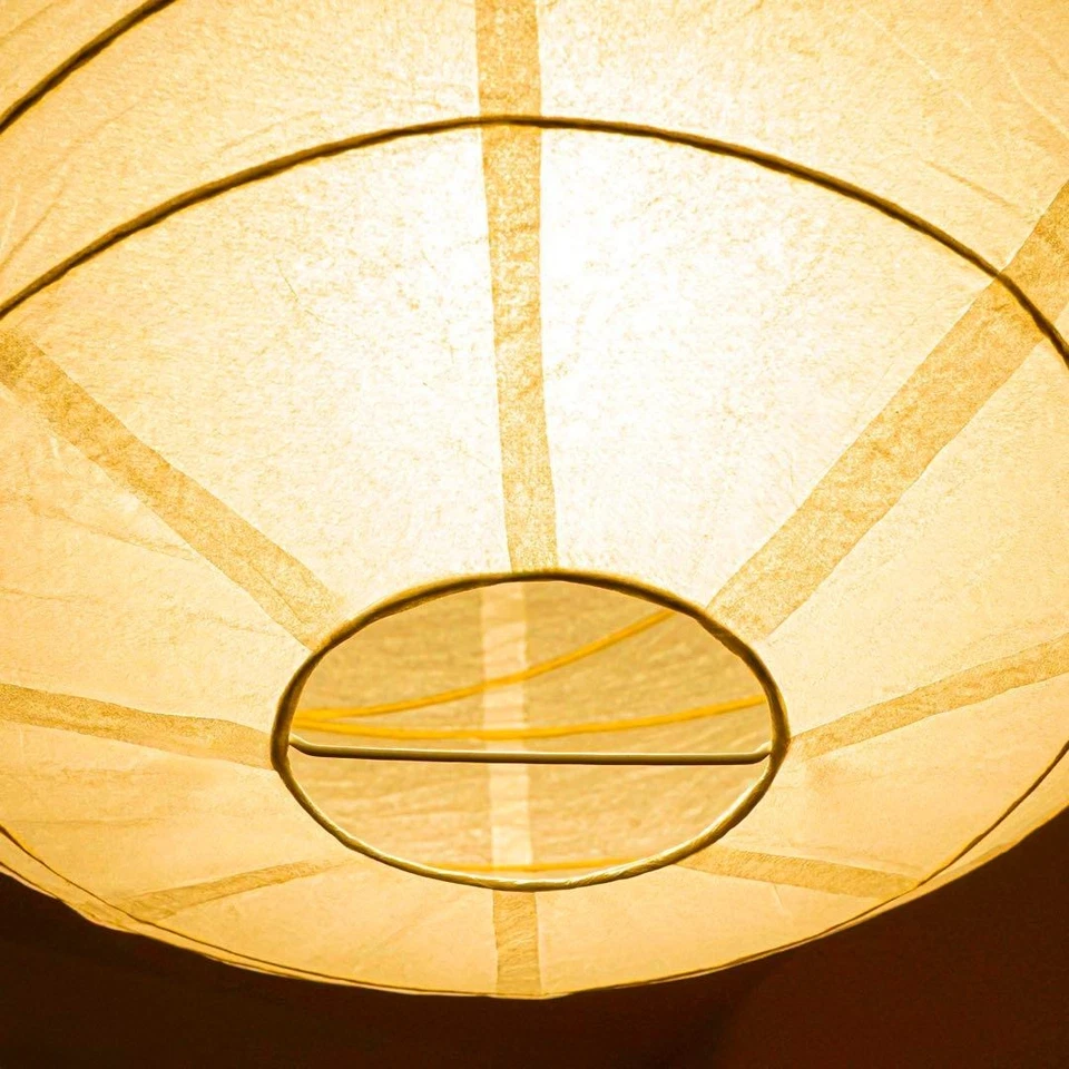 Isamu Noguchi Akari 30D Lámpara Colgante Papel Washi Pantalla de Luz Japón Interior Foto 4 de 4