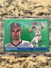 2025 Topps Chrome Platinum Nolan Ryan Angels Green Wave Refractor 86/99 NM-MT