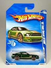 Hot Wheels {{{ '07 Ford Shelby GT500 }}} " Green " FREE SHIPPING