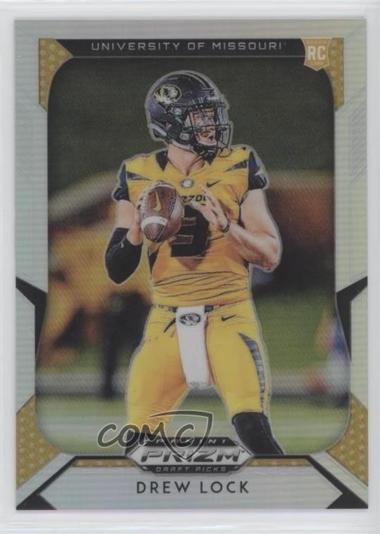 2019 Panini Prizm Draft Draft Picks Silver Prizm Drew Lock #110 o8g