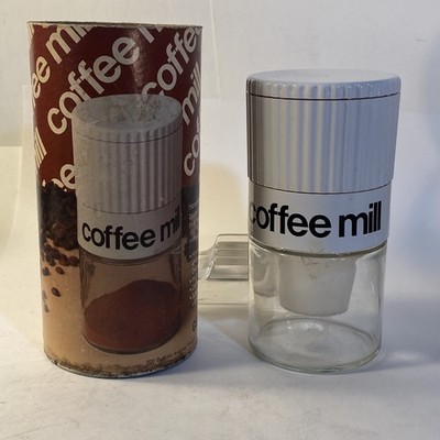 GEMCO WARE Coffee Mill Off Grid/RV Hand Grinder 1960-70s MCM