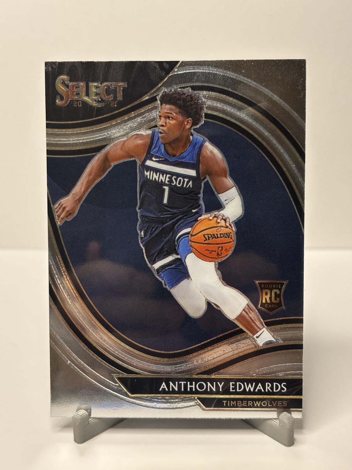 2020-21 Panini Select - Courtside Anthony Edwards #300 (RC)