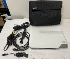 Casio XJ-A240V Projector Beamer WXGA DLP 2500 Lumens 35 Lamp Hour w/ Cables Bag