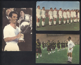 3 x REAL MADRID im Europapokal 1962 HEINERLE Verlag ZARRAGA und der CUP