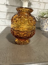 Vintage Amber Fairy Lamp