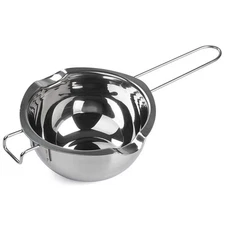 Double Boiler Pot, 2 Cup 480ML, 18/8 Stainless Steel, Melting Chocolate, Wax