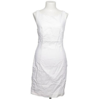 Zara Basic, Kleid, Größe: M, Weiß, Elasthan/Polyester, Einfarbig, Satin #FYY