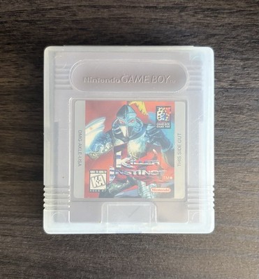 Killer Instinct (Nintendo Game Boy, 1995) Authentic Loose Cartridge w/ Case
