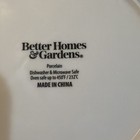 Better Homes & Gardens Colbalt Blue And White Swirl Luncheon Plates Set Of 4 EUC — photo 4