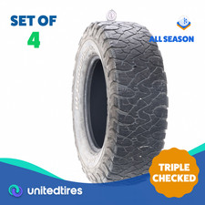 Set Of 4 Used Lt 26570r17 Bfgoodrich All-terrain Ta Ko3 - 6.5-8.532 Set Of 4 Used Lt 26570r17 Bfgoodrich All-terrain Ta Ko3 - 6.5-8.532