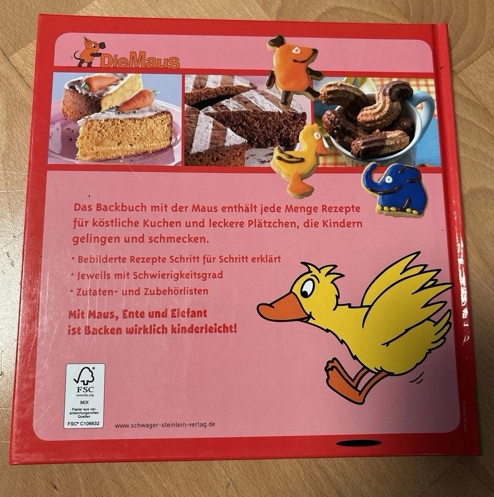 Mein erstes Backbuch, Die Maus