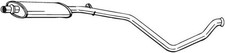 BOSAL Mittelschalldämpfer 282-795 für PEUGEOT 306 N3 N5 7B 7E Break SLD