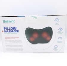 belmint seat cushion massager with shiatsu vibration Belmint Full Body Seat Cushion Massager Mat with Shiatsu Neck Massager with  Heat main image 0