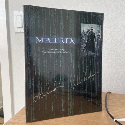 NEW Limited Edition Wachowski Signed Matrix Trilogy Screenplay Rare HTF SEALED