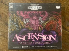 Ascension: Darkness Unleashed Expansion Rise of Vigil. New in Damaged