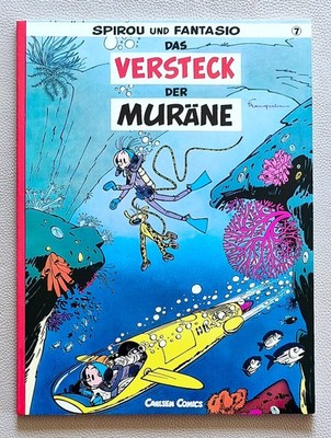 Spirou und Fantasio 7 »Das Versteck der Muräne« [Carlsen]  1. Auflage 1983 